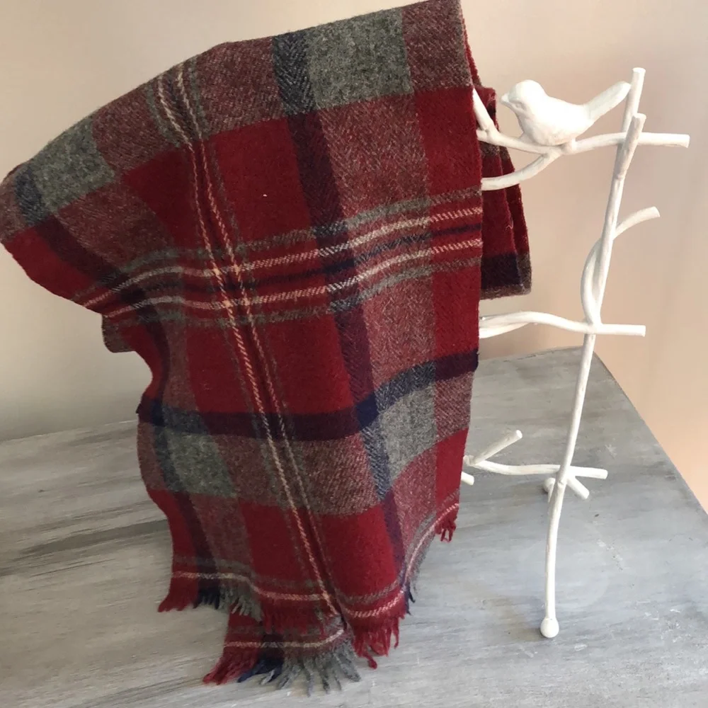 Vintage Wool or Wool blend Scarf